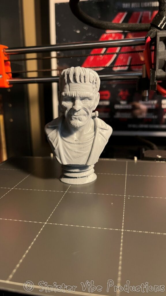 Frankenstein bust 3d print