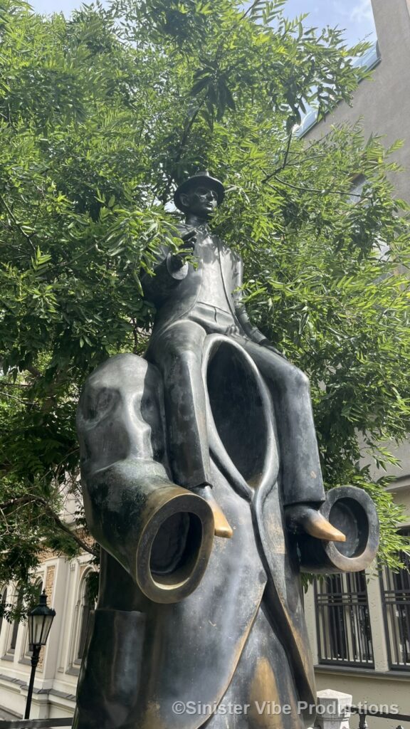 Franz Kafka sculpture 1